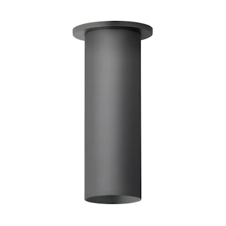 CSL Lighting Luxe Cylinder 4" Wide 2700K LED Semi-Flush Ceiling Fixture Matte Black