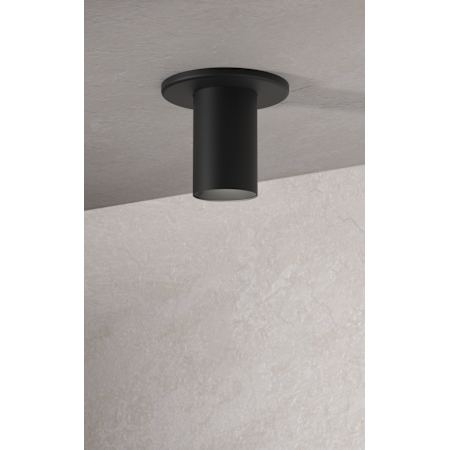 CSL Lighting LED Cylinder 3" Wide Flush Mount Ceiling Fixture Matte Black