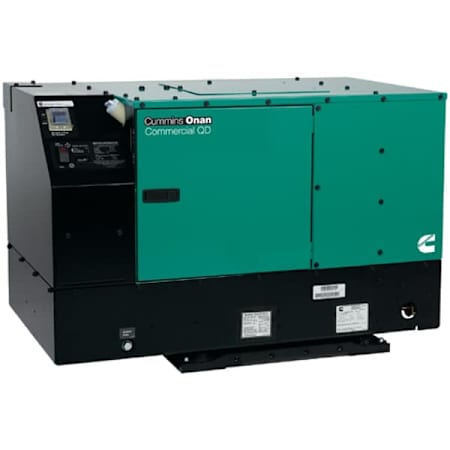 Cummins QD Series 12kW (120 / 240V - 50A) Single-Phase Diesel Quiet Commercial Mobile Generator N/A