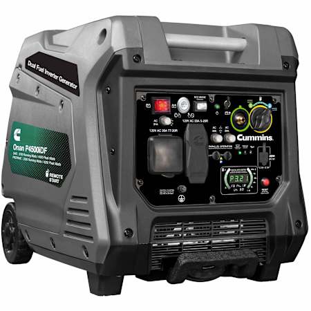 Cummins 3,700 (120V) Watt Electric Button / Recoil / Remote Start Multi-Fuel Portable Inverter Generator (49-State) N/A