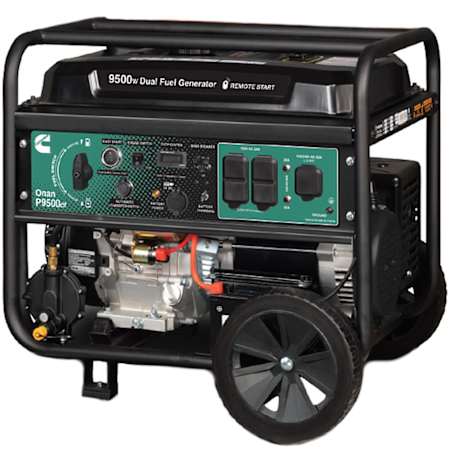 Cummins 7,500 (120 /240V) Watt Electric Button / Recoil / Remote Start Multi-Fuel Portable Generator with GFCI Protection (49-State) N/A