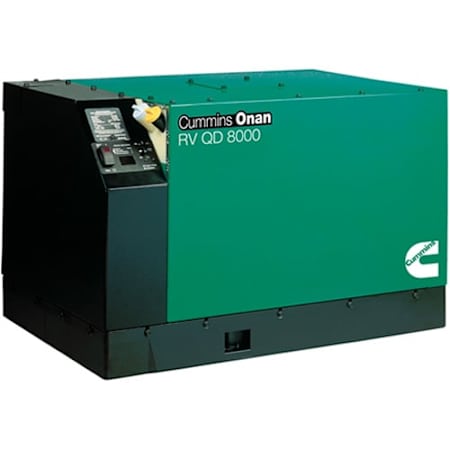 Cummins QD Series 8HDKAK-1046 - 8kW (120V) Single-Phase Diesel RV Generator N/A