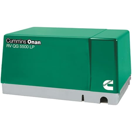Cummins QG Series 5.5HGJAB-1119 - 5.5kW (120V) Single-Phase Propane RV Generator (CARB) N/A