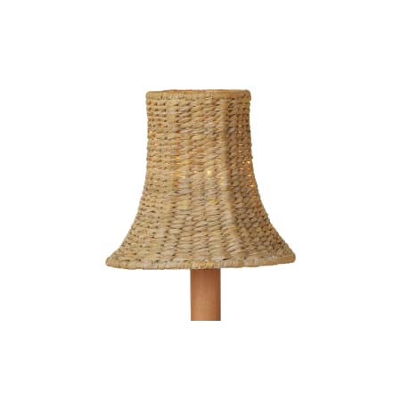 Currey and Company Bell 6" W x 5" L Natural Seagrass Lighting Shade Natural