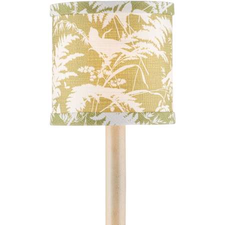 Currey and Company Aviary 5" L Lighting Shade Moss / Ivory