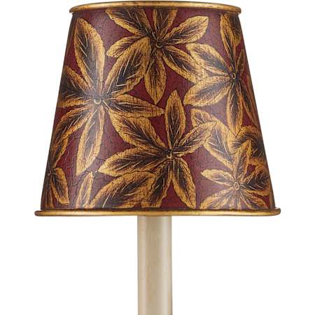 Currey and Company Castagno 6" Lighting Shade Gold / Red