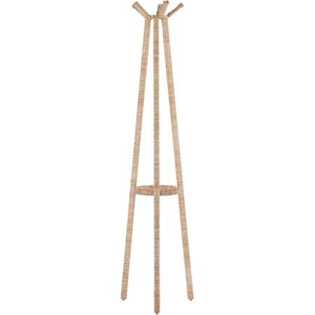 Currey and Company 18" Wide Coat Rack Natural