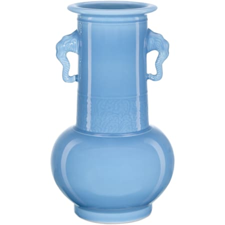 Currey and Company Sky Blue 13.5" Wide Vase Lake Blue