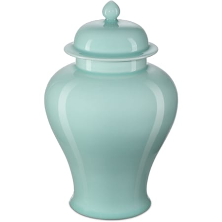 Currey and Company Celadon 9" Wide Jar Celadon Green