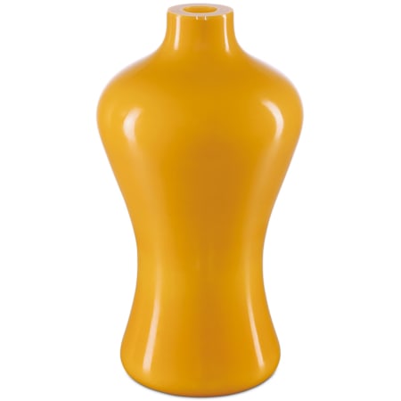Currey and Company Imperial Yellow Peking 7.5" Wide Vase Imperial Yellow