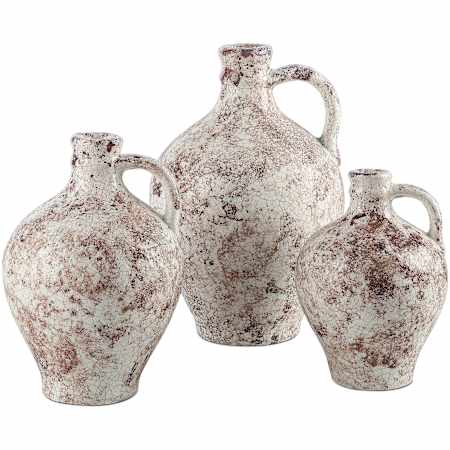 Currey and Company Marne 14.5" Tall Statue Brown / Off White