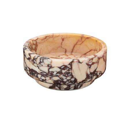 Currey and Company Digby 3-1/2" x 8" Stone Decorative Bowl Natural
