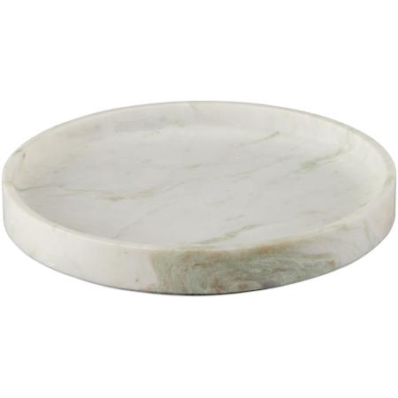 Currey and Company Bilbao 14" Wide Round Tray Natural