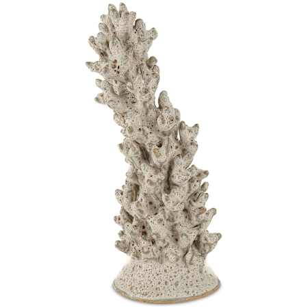 Currey and Company Staghorn 17" Tall Coral Object White