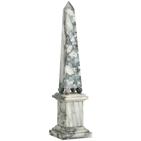 Currey and Company Sorority 22" Tall Stone Buildings and Landmarks Statue Green / Off-White