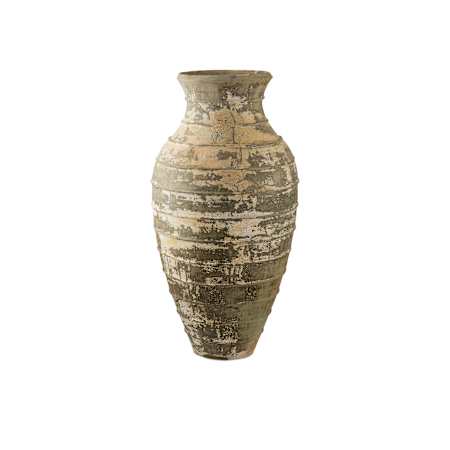Currey and Company Lipari 61" x 29-1/2" Terracotta Planter Antique White