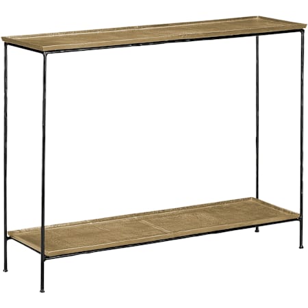 Black Iron / Antique Brass