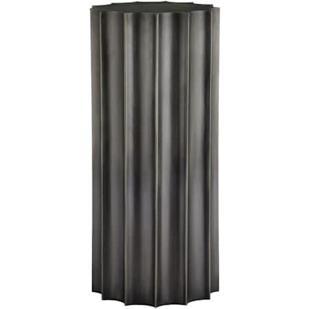 Currey and Company Kanti 12" Diameter Iron Accent Table Graphite