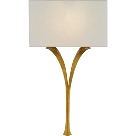 Currey and Company Choisy 31" Tall Wall Sconce Antique Gold Leaf