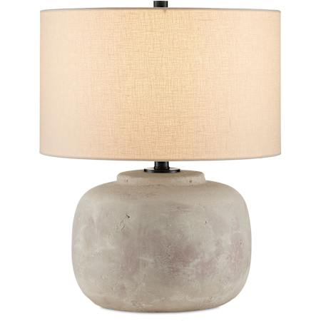 Currey and Company Beton 20" Tall Buffet Table Lamp Antique Earth