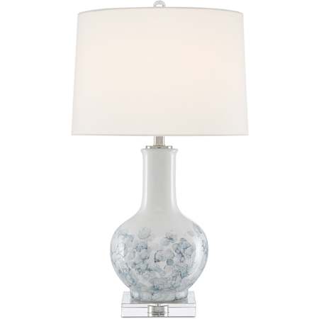 White / Blue / Clear / Polished Nickel
