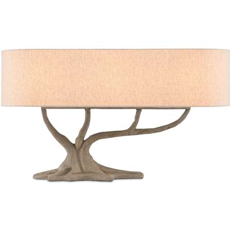 Currey and Company Cotswold 3 Light 17" Tall Accent Table Lamp Concrete