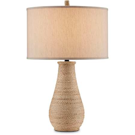 Currey and Company 29" Tall Buffet Table Lamp Natural