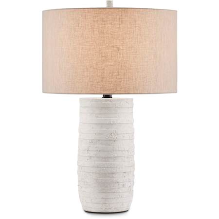 Currey and Company Innkeeper 30" Tall Buffet Table Lamp White