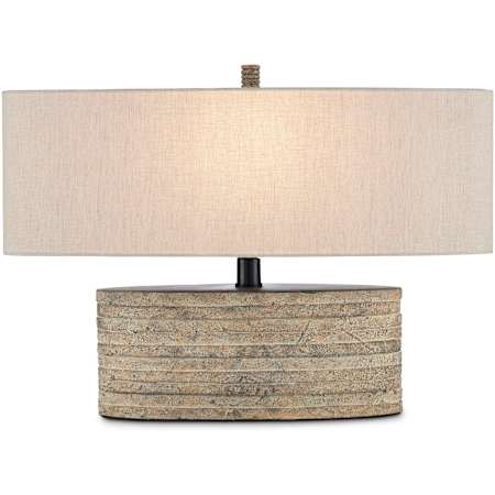 Currey and Company Innkeeper 19" Tall Buffet Table Lamp Rustic