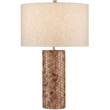 Currey and Company Meraki 27" Tall Buffet Table Lamp Natural