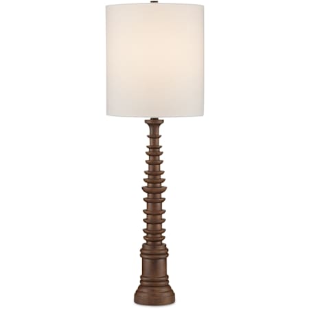 Currey and Company Malayan 40" Tall Buffet Table Lamp Natural