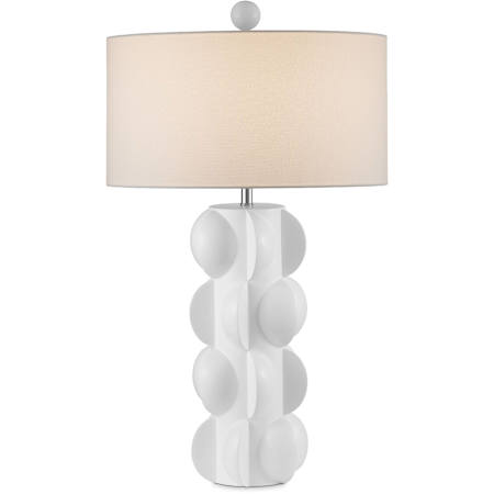 Currey and Company Salizzole 31" Tall Buffet Table Lamp White
