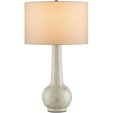 Currey and Company Osa 31" Tall Buffet Table Lamp Natural Bone