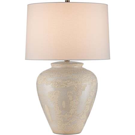 Currey and Company Mimi 28" Tall Vase Table Lamp Ivory