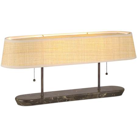 Currey and Company Museum 2 Light 13" Tall Accent Table Lamp Dark Bronze / Brown