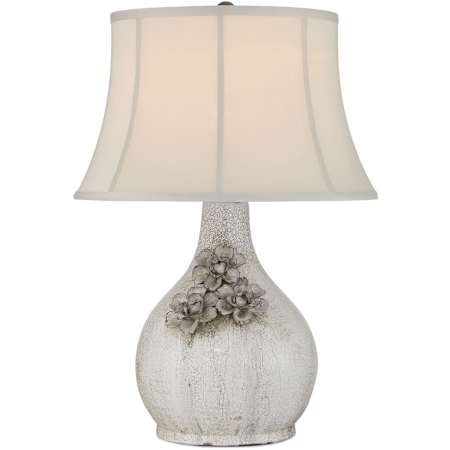 Currey and Company Attar 26" Tall Vase Table Lamp White