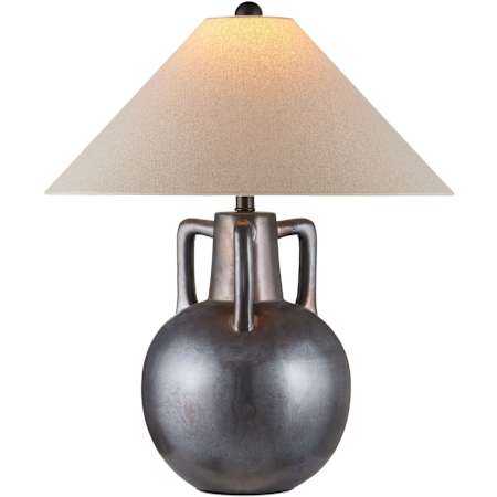 Currey and Company Autry 26" Tall Buffet Table Lamp Iridescent Gray