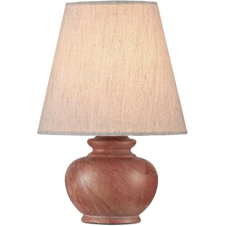 Currey and Company Piccolo 9" Tall Buffet Table Lamp Natural Rose