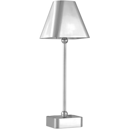 Currey and Company Gadabout 20" Tall LED Buffet Table Lamp Polished Nickel