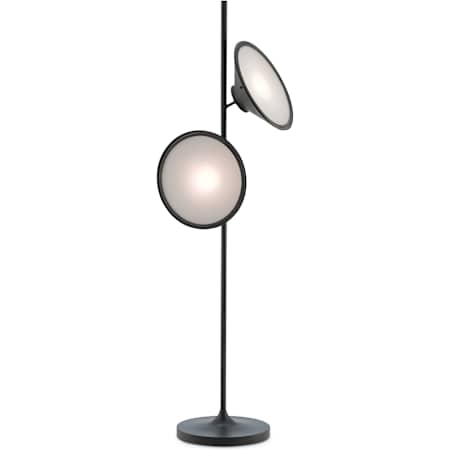 Antique Black / White Opaque