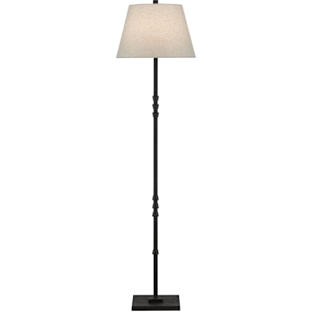 Currey and Company Lohn 70" Tall Buffet Floor Lamp Mole Black