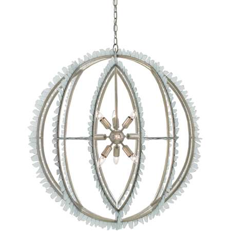 Contemporary Silver Leaf / Seaglass
