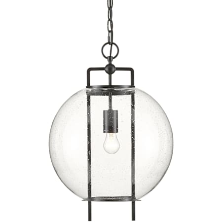 Currey and Company Breakspear Pendant Antique Black