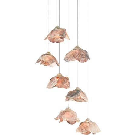 Painted Silver / Silver Leaf / Natural Shell