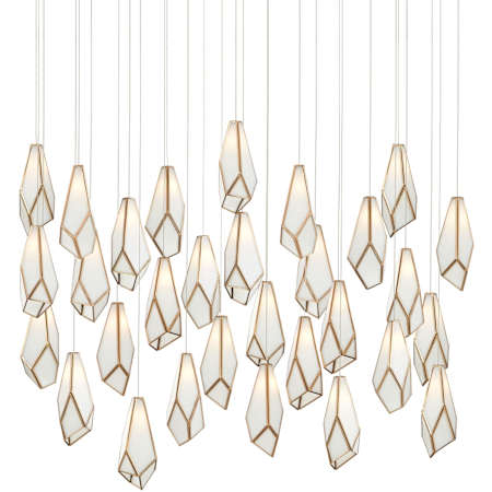 White / Antique Brass / Silver