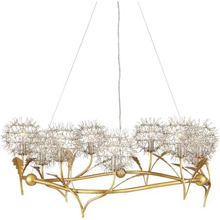 Contemporary Silver Leaf / Silver