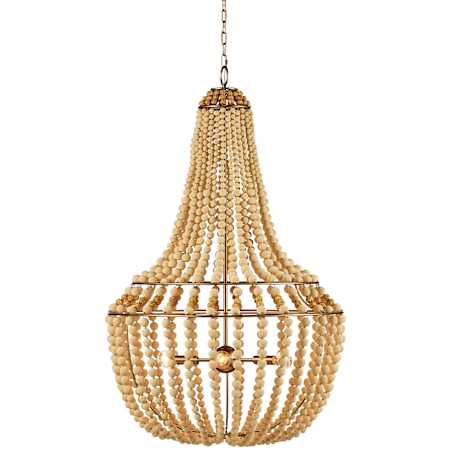 Beige / Antique Brass