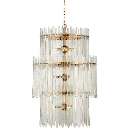 Clear / Antique Brass