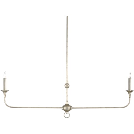 Currey and Company Nottaway 2 Light 40" Wide Wrought Iron Candle Style Chandelier Champagne