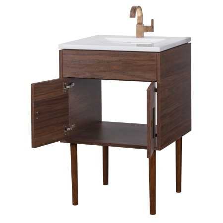 Cutler Kitchen and Bath-MID-CNT-24-Left Angled View Open